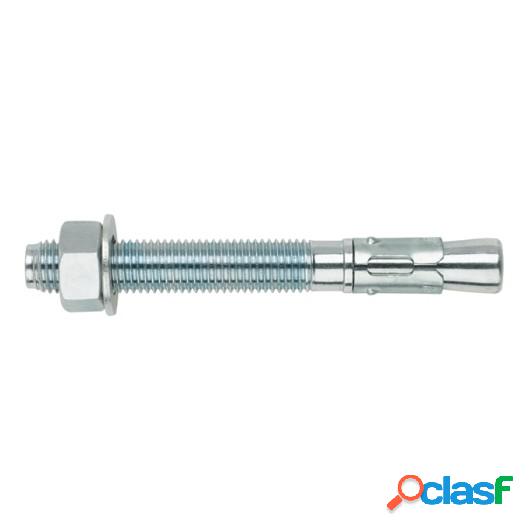 Taco Tornillo Macho 10X070Mm Metal Cincado M.T.A. 100 Pz