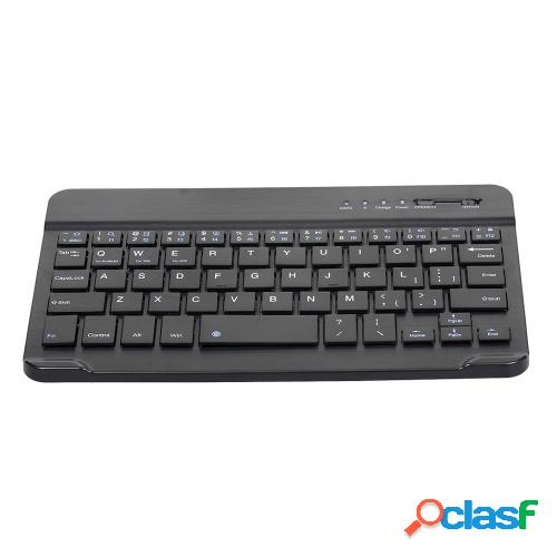 Teclado inalámbrico BT 3.0 de 7 pulgadas Mini teclado BT