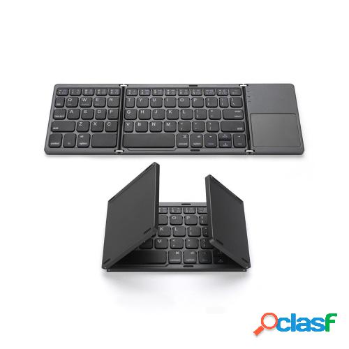 Teclado inalámbrico BT Teclado plegable Teclado portátil