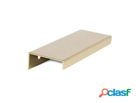 Tirador aluminio modelo way acabados laton oscuro, negro