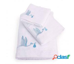Toalla grande personalizable azul