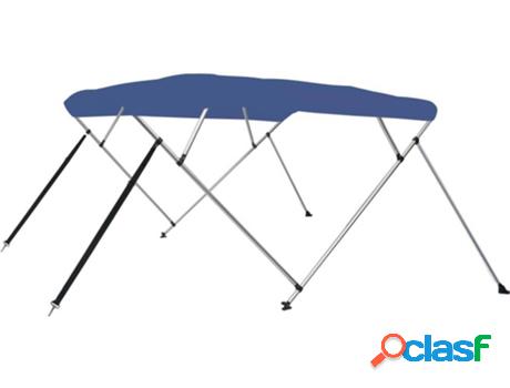 Toldo VIDAXL Bimini Azul (243 x 180 x 137 cm)