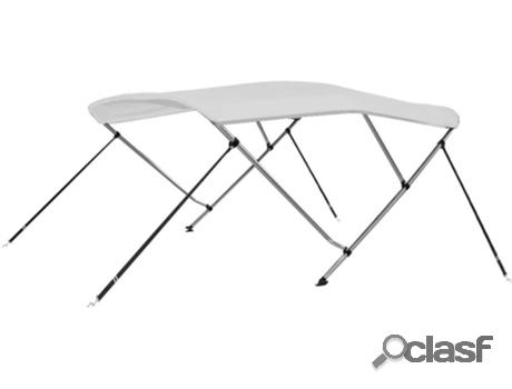 Toldo VIDAXL Bimini Blanco (183 x 180 x 137 cm)