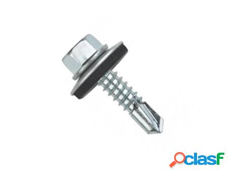 Tornillo broca rosca chapa cabeza hexagonal din 7504-k