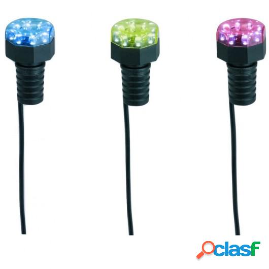 Ubbink Lámpara subacuática de estanque MiniBright 3x8 LED