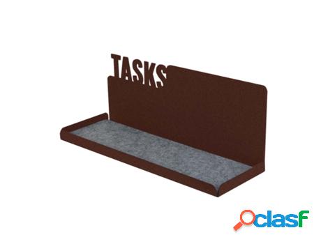 Vaciabolsillos 3DMETAL Tasks (Corten/Gris - Metal y Tela -