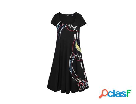 Vestido DESIGUAL Mujer (Multicolor - XS)