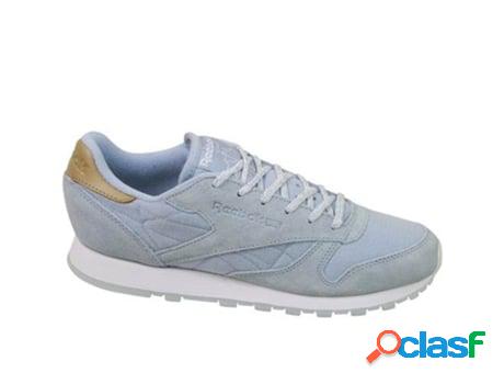 Zapatillas Deportivas REEBOK Cl Lthr Sea Worn Mujer (Azul,