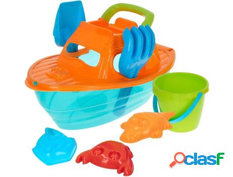 pack de juguetes de playa CB TOYS yate con accesorios