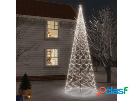 Árbol De Navidad Con Pinchos 3000 Luces Led VIDAXL (Blanco