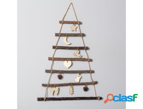 Árbol de Navidad LEDKIA (Beige - - - Madera)