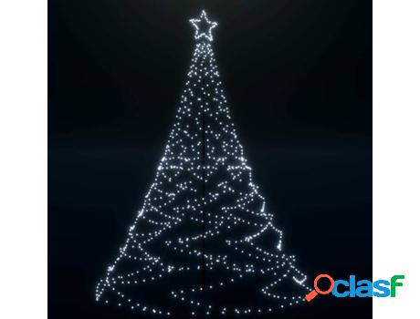 Árbol de Navidad VIDAXL 500 LEDs (Blanco - 300 cm)