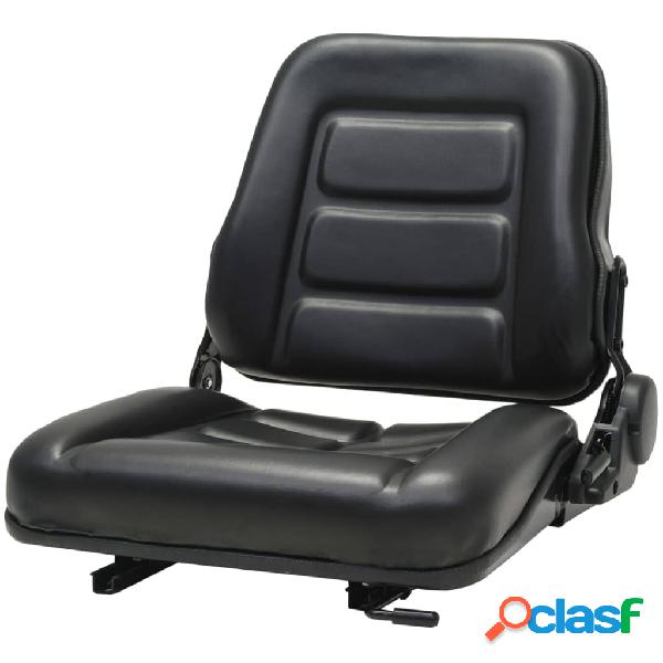 vidaXL Asiento de máquina elevadora y tractor respaldo