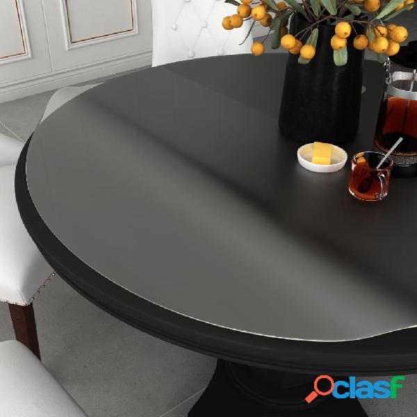 vidaXL Protector de mesa PVC mate Ø 100 cm 2 mm
