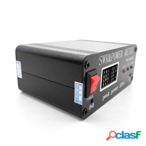 1.8MHz-50MHz 0.5W-120W SWR HF ondas cortas medidor de ondas