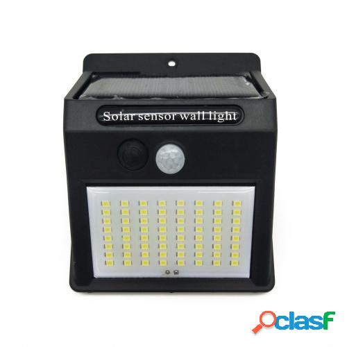 100 LED Solar Light Lámpara Solar al aire libre Sensor de