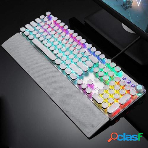 AULA F2088 104 Teclas Juego por cable Mecánico Punk Teclado