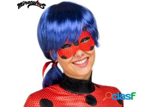 Accesorios DISFRAZZES Peluca Y Antifaz De Ladybug (Talla: