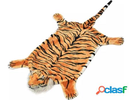 Alfombra VIDAXL Animal Animal (Castaño - 144 cm -