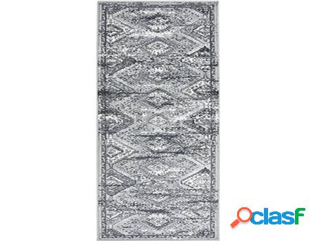 Alfombra VIDAXL Oriental (Gris - Polipropileno - 80 x 150