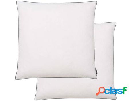 Almohadas VIDAXL 2 Uni. (Blanco - 80x80 cm)