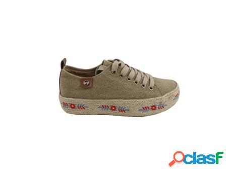 Alpargatas FOR TIME Mujer (36 - Beige)