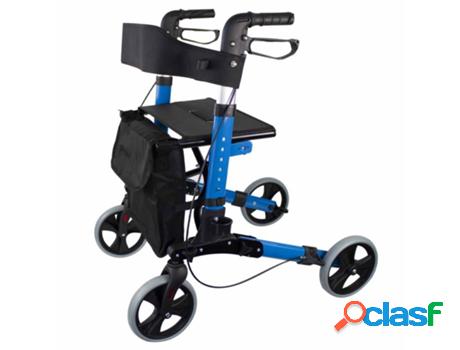 Andador con Ruedas y Asiento MOBICLINIC Frenos Plegables en