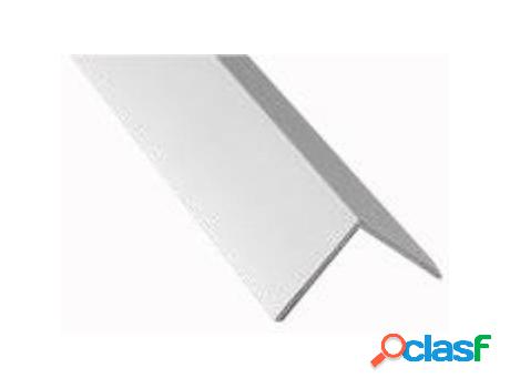 Angulo aluminio 15x15mm 2mt blanco tira 2mt