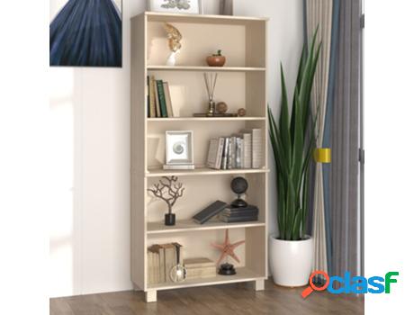 Aparador VIDAXL Alto Marrón (Madera - 85 x 35 x 180 cm)