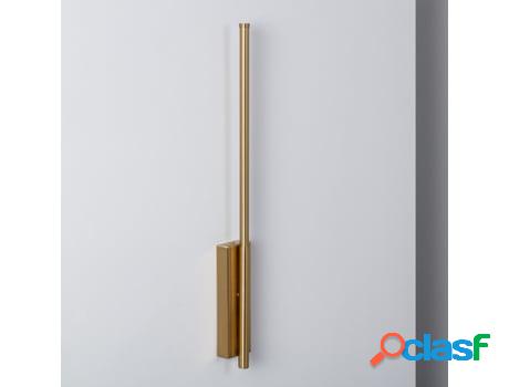 Aplique de Pared LEDKIA (Dorado - - 6 W - Aluminio)