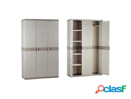 Armario 3 puertas titanium 9201 beig