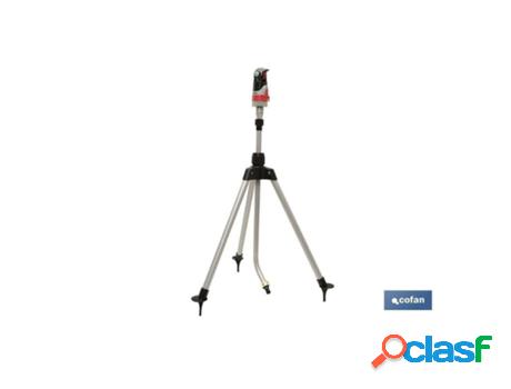 Aspersor 4 posiciones con trípode telescópico