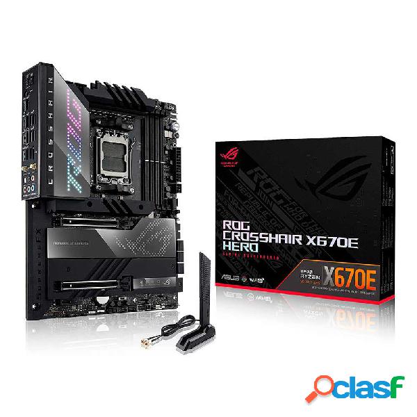 Asus rog crosshair x670e hero. socket am5.