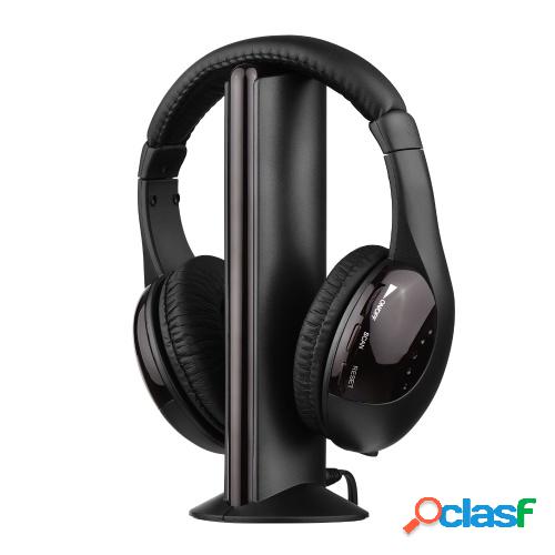 Auriculares inalámbricos multifuncionales 5 en 1 FM Hi-Fi