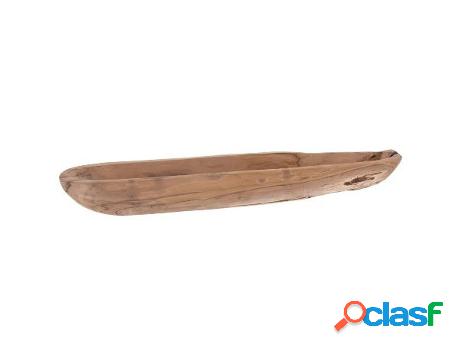 Bandeja oval madera 70x12x7 cm