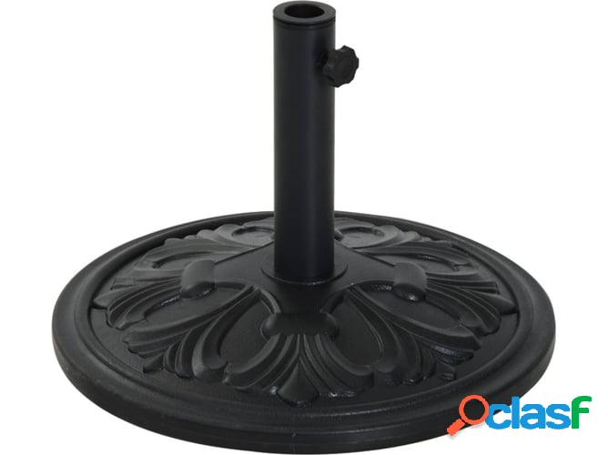 Base de Sombrilla OUTSUNNY 84D-046BK