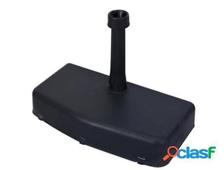 Base parasol mural negra 20kg