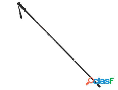 Baston bordon caminar extensible 0,65-1,35 metros negro