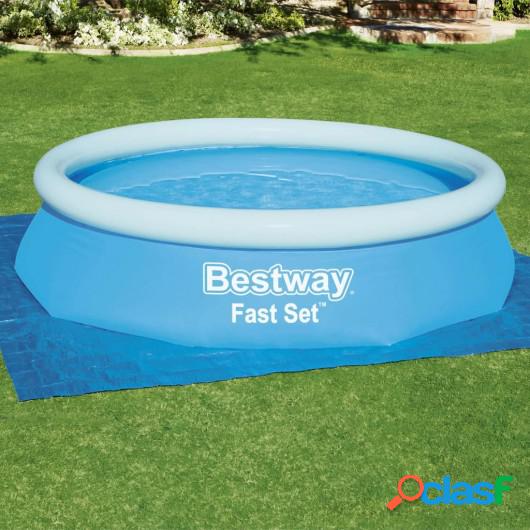 Bestway Cubierta de suelo para piscina Flowclear 335x335 cm