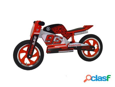 Bicicleta KIDDIMOTO (Plástico - Rojo - 71 x 40 x 22 cm)