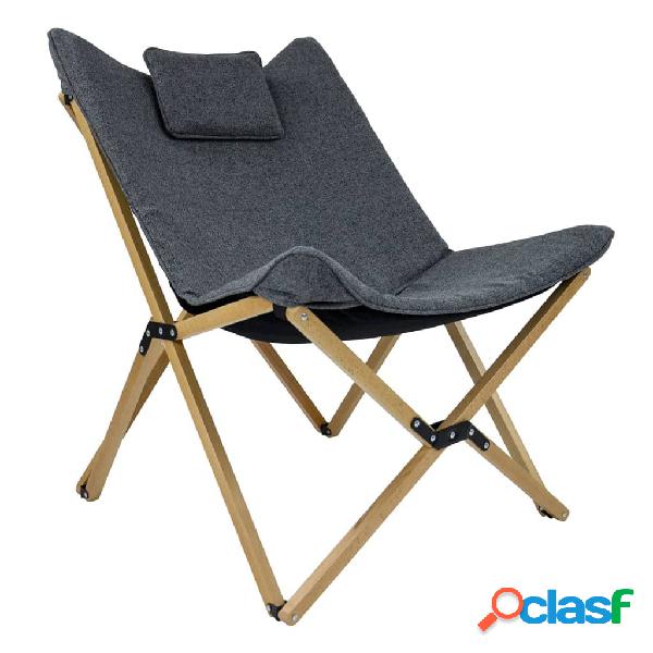 Bo-Camp Silla de relax Wembley M gris