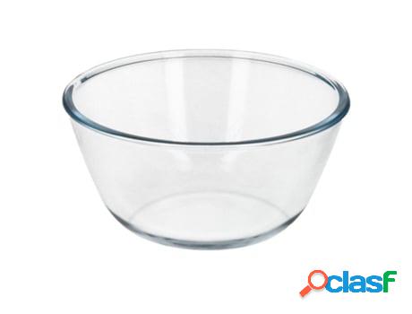 Bol de cristal, ideal para mezclas. 2.0 litros. libre bpa,