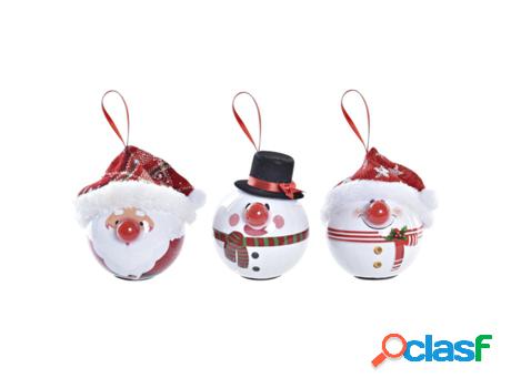 Bola de Navidad DKD HOME DECOR (Pvc - Muticolor)
