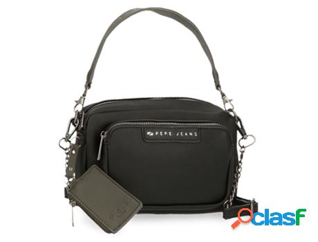 Bolsa de Hombro PEPE JEANS Piere (Piel Sintética - Negro -