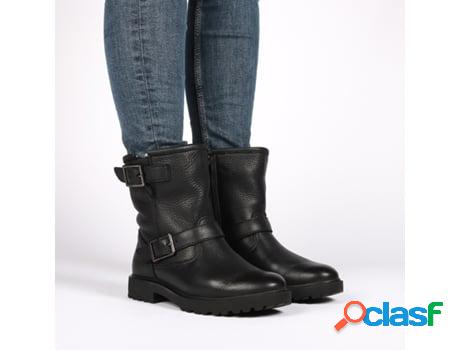 Botas de Cuero de Mujer Con Piel Blackstone Wl01 (Tam: 37)
