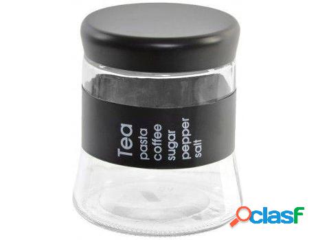 Bote Galleta- Conserva HOGAR Y MÁS Dark (metal y cristal)