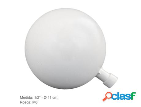 Boya plastico 1/2 x 11 ø cm. rosca m6.