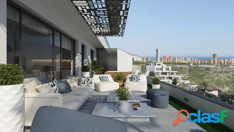COMPLEJO RESIDENCIAL DE OBRA NUEVA EN FINESTRAT CON VISTAS