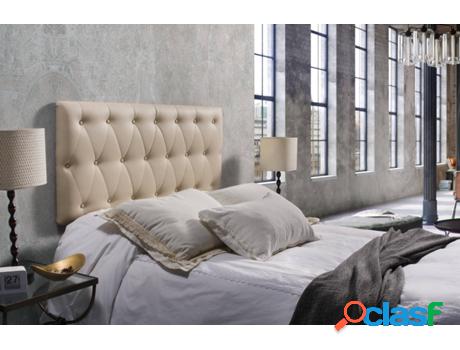Cabecero MESEFOR Tapizado (Beige - Polipiel - 7x105x60 cm)