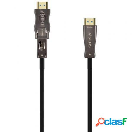 Cable hdmi 2.1 aoc 8k desmontable aisens a153-0648/ hdmi